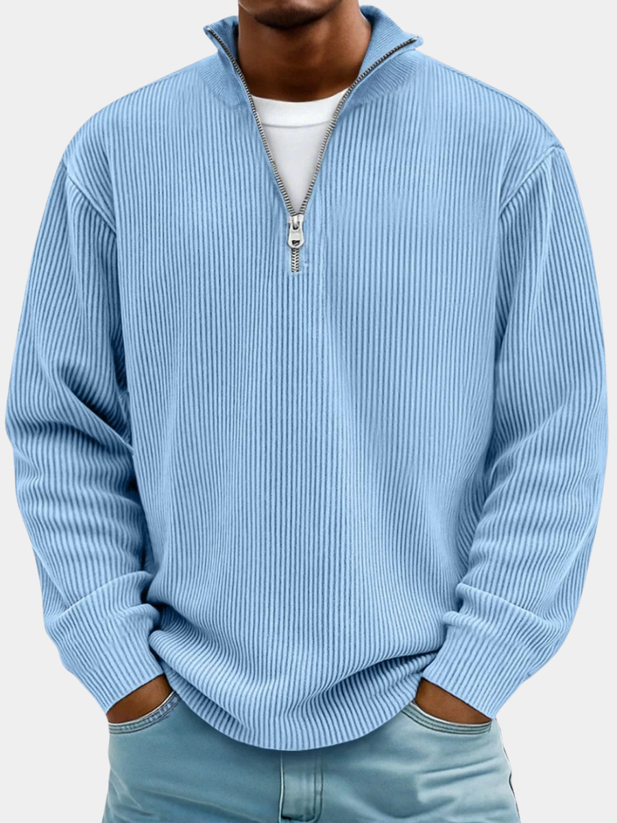 ROSSI ROMA | MAGLIONE CON ZIP TRENDY