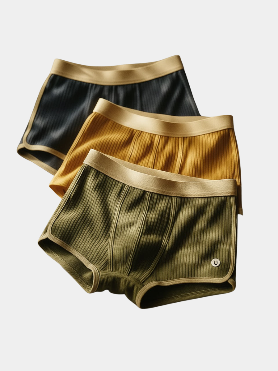 ROSSI ROMA | BOXER IN COTONE BIOLOGICO DA UOMO (confezione da 3)