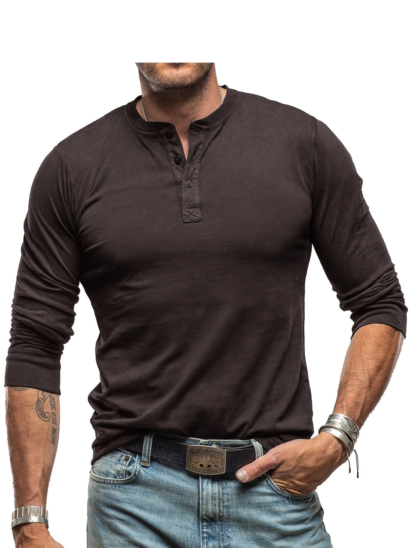 EDGARDO | CAMICIA VINTAGE A MANICHE LUNGHE