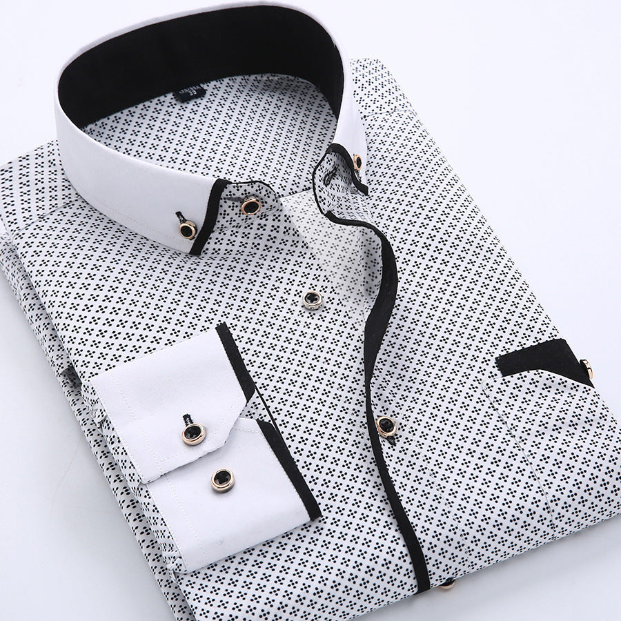 ROSSI ROMA | CAMICIA DA UOMO MODERNA
