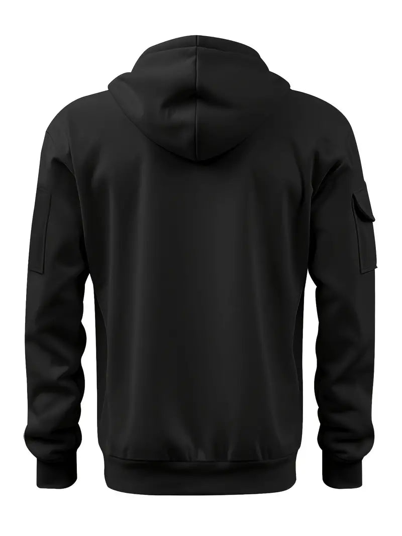 LUCA | FELPA IN PILE CASUAL CON CAPPUCCIO