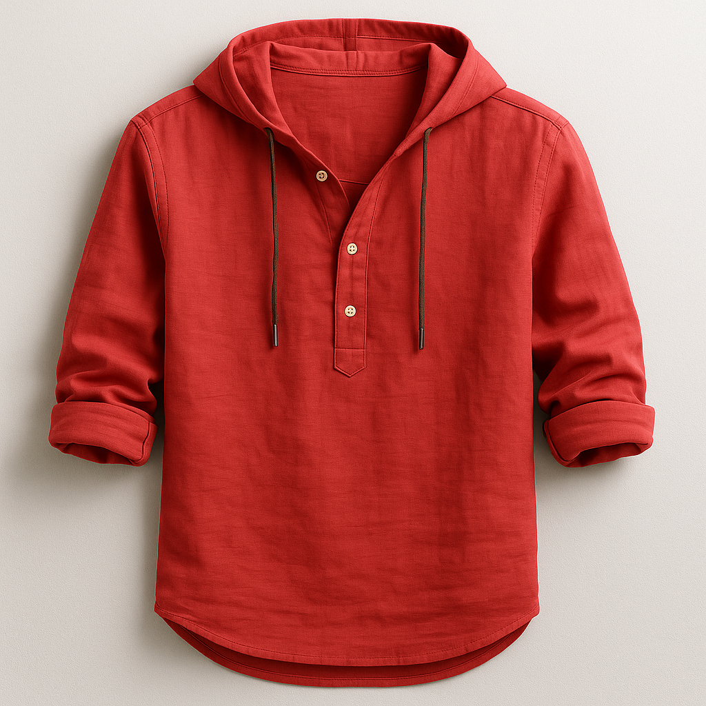 ROSSI ROMA™ | CAMICIA DE LUXE CON CAPPUCCIO