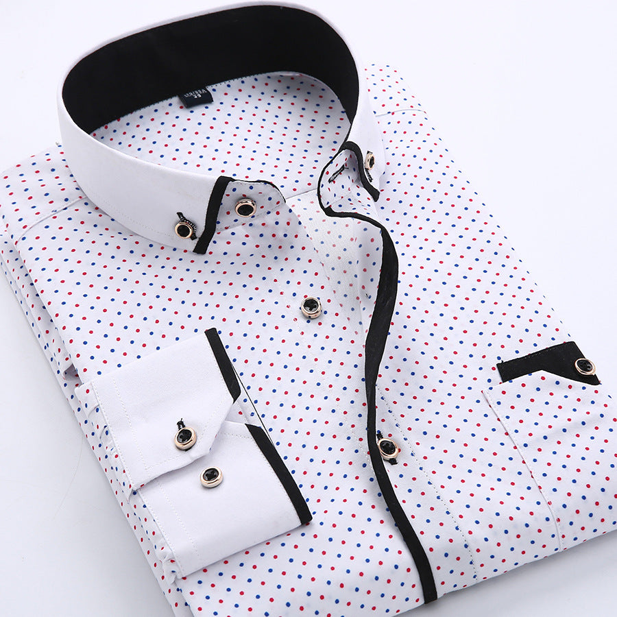 ROSSI ROMA | CAMICIA DA UOMO MODERNA
