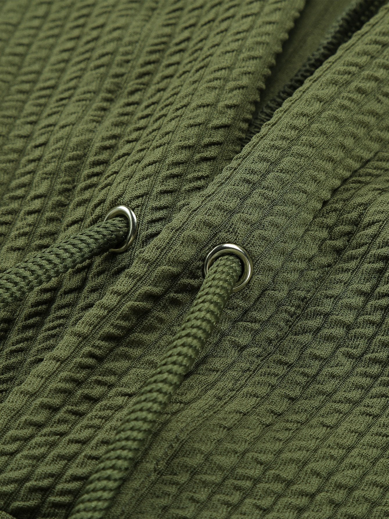 HOODIE T-SHIRT A MANICHE LUNGHE MUSCLE FIT A COSTE CON ORLO CURVO