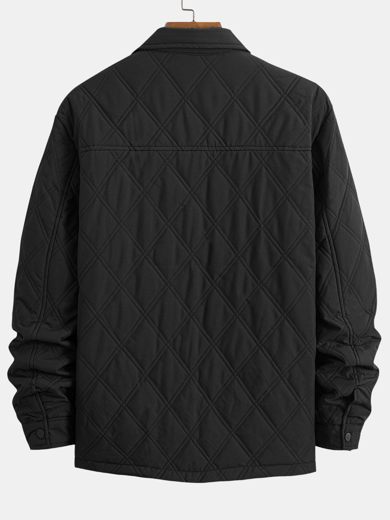 STILE RICAMATO: CAMICIA QUILT CON BOTTONI