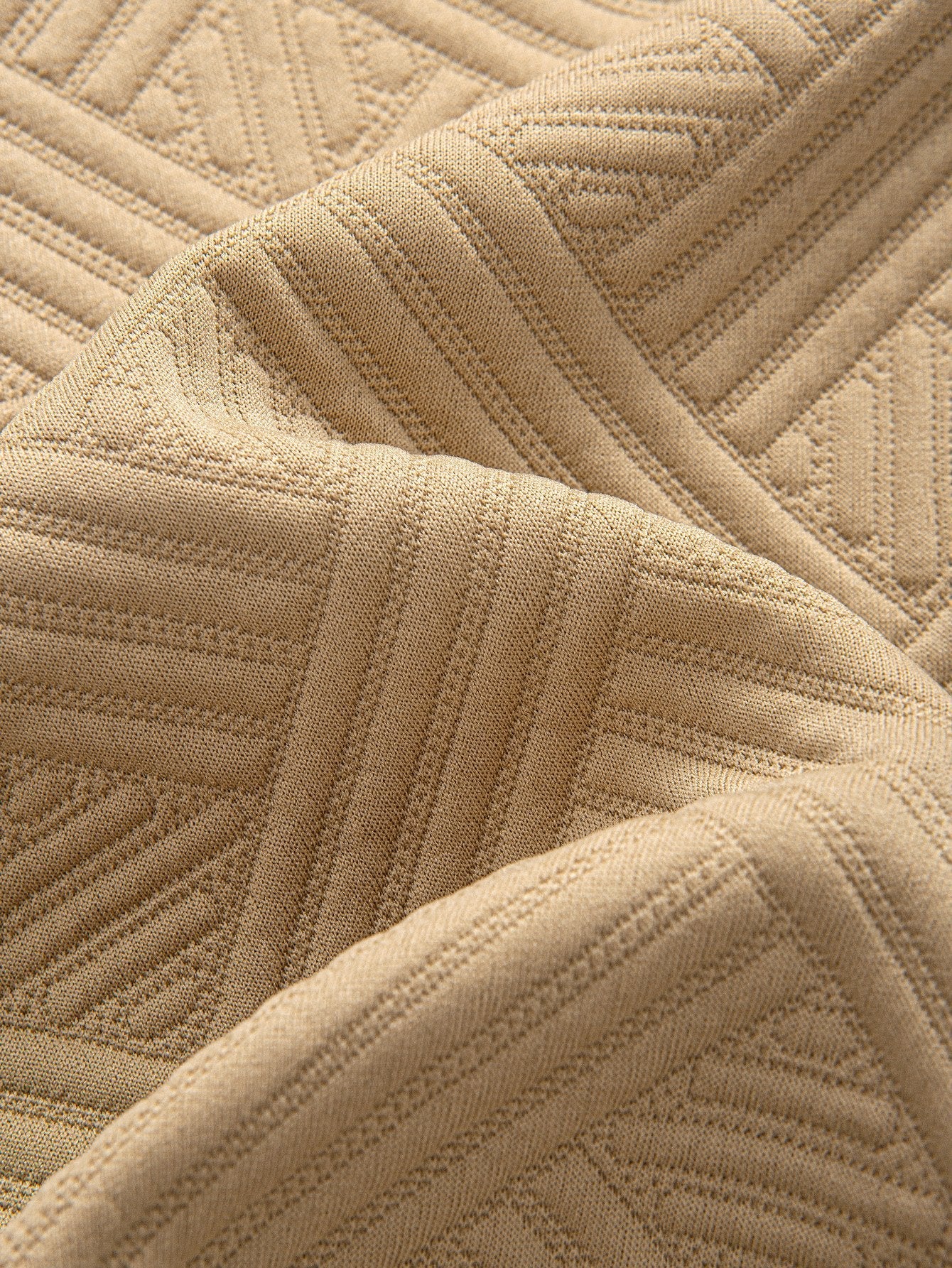 CAMICIA JACQUARD A RIGHE CON BOTTONI