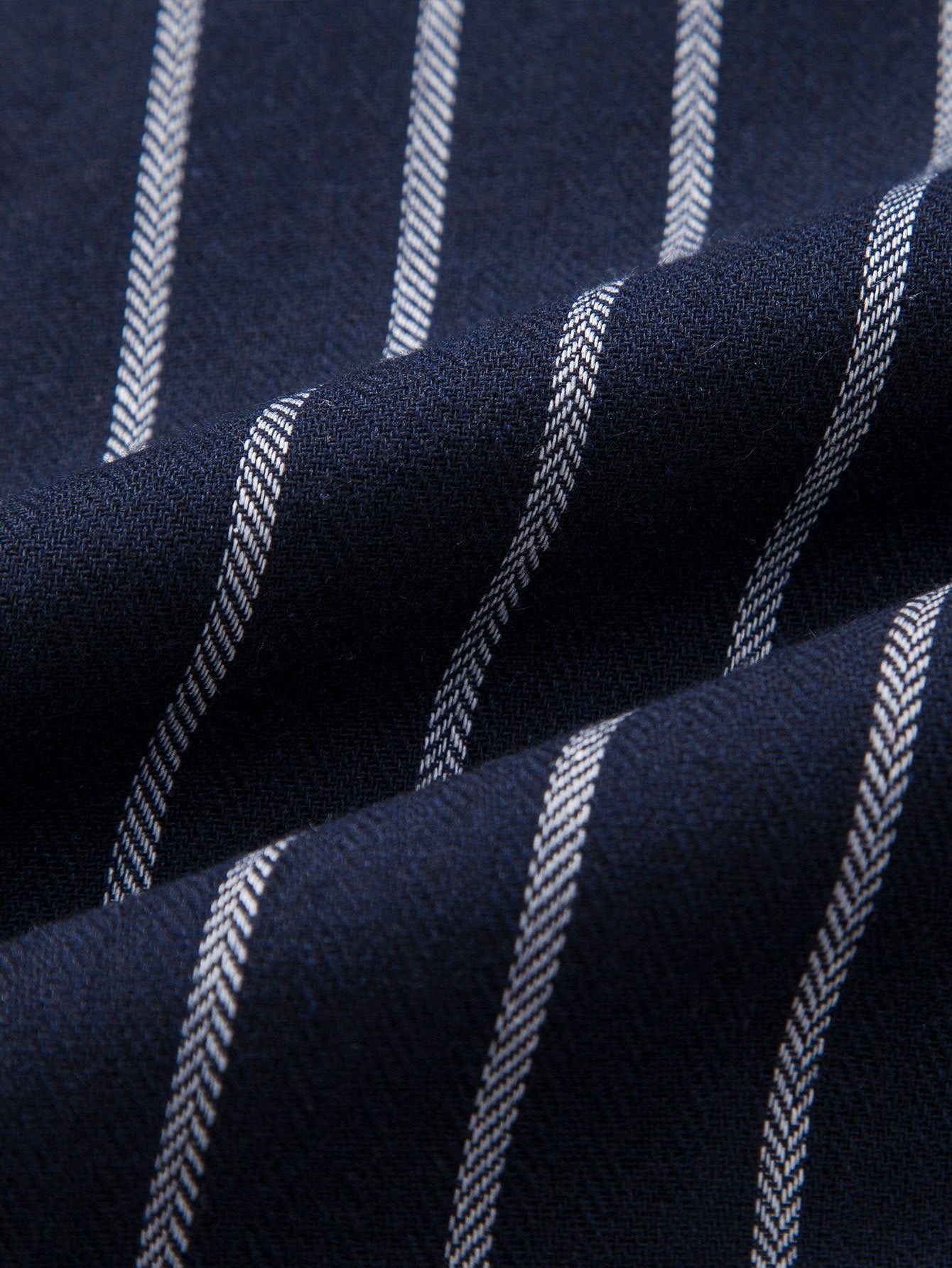 CAMICIA A RIGHE IN MISTO COTONE CON BOTTONI