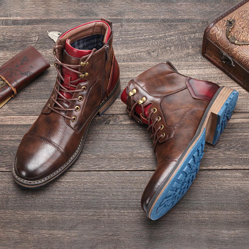 ROSSI ROMA | BOOTS OXFORD ARTIGIANALI IN PELLE