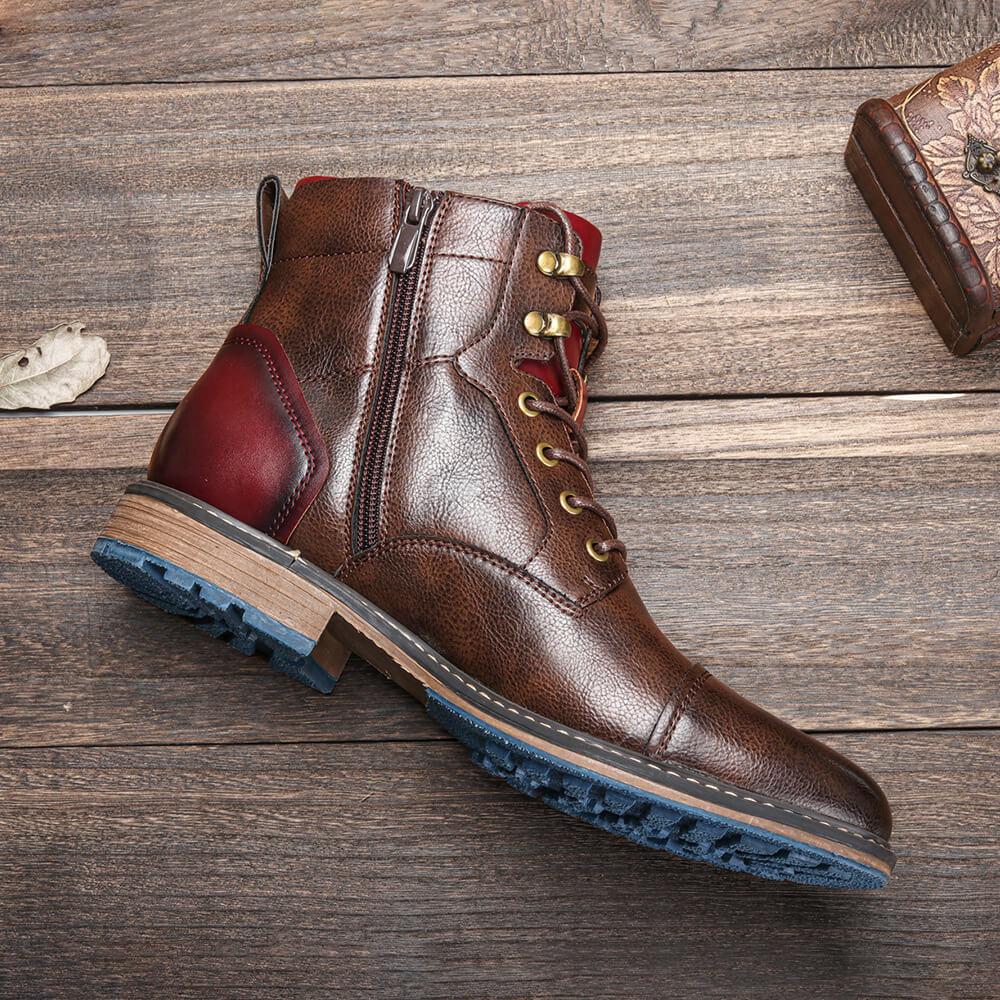 ROSSI ROMA | BOOTS OXFORD ARTIGIANALI IN PELLE