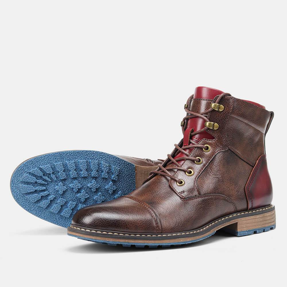 ROSSI ROMA | BOOTS OXFORD ARTIGIANALI IN PELLE