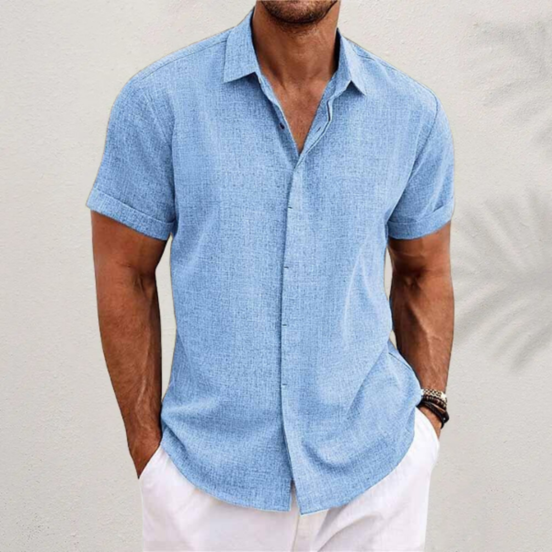 ADAMO | CAMICIA IN LINO CLASSICA
