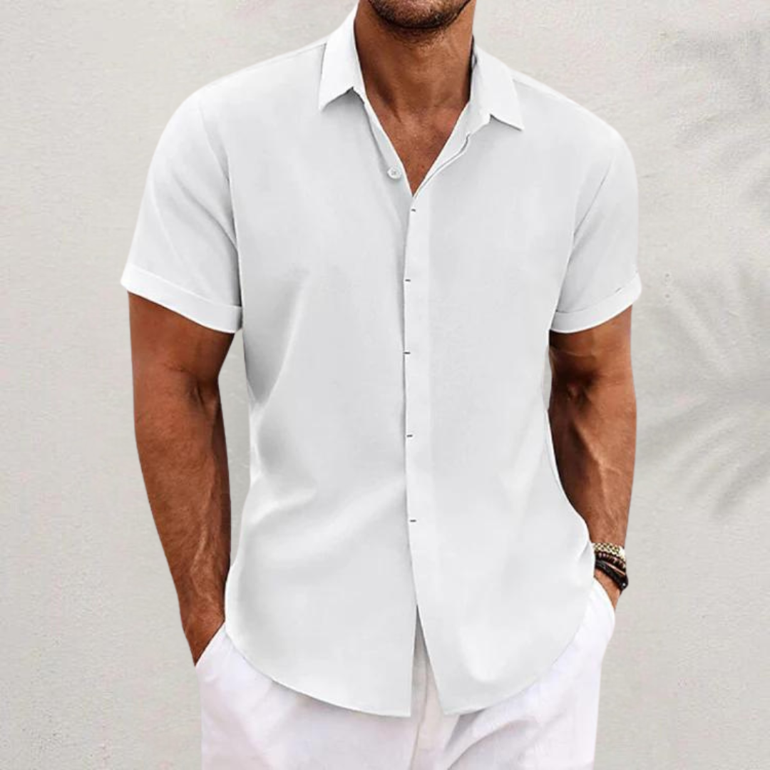 ADAMO | CAMICIA IN LINO CLASSICA