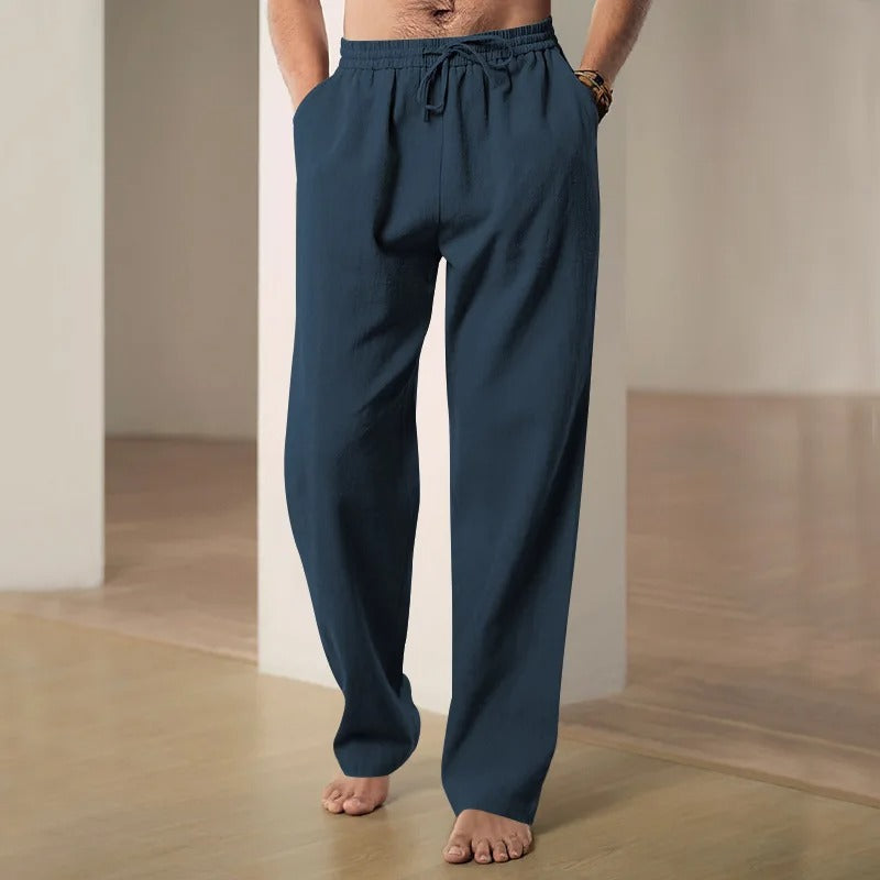 ROSSI ROMA | PANTALONI IN LINO IBIZA