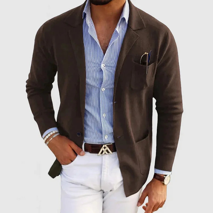 ROSSI ROMA | LUSSUOSO BLAZER DA UOMO IN MORBIDO MATERIALE