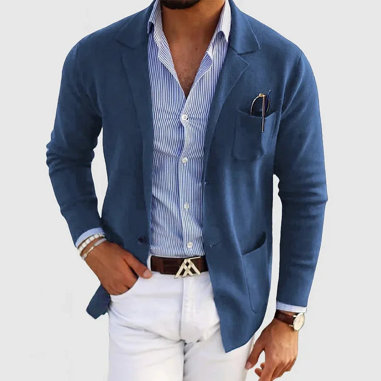 ROSSI ROMA | LUSSUOSO BLAZER DA UOMO IN MORBIDO MATERIALE