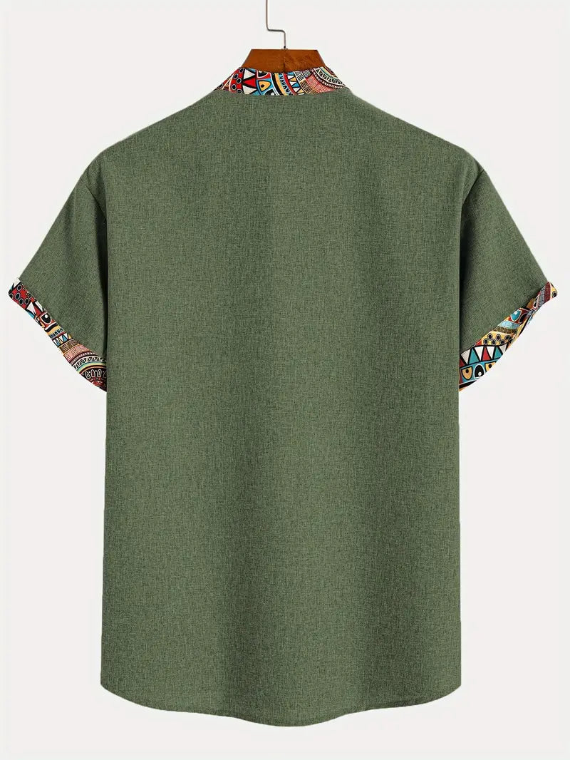 SALVATORE | CAMICIA ELEGANTE A MANICHE CORTE