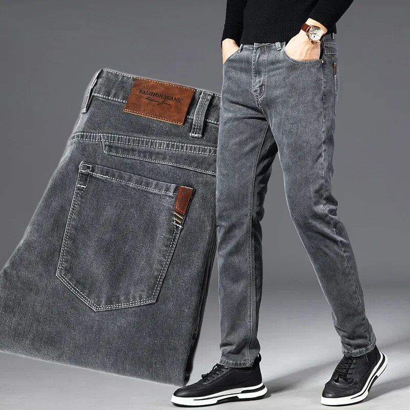 Milano | Pantaloni in Denim Elasticizzato