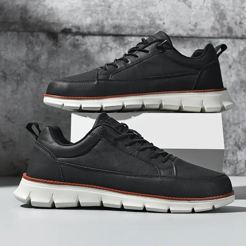 FELICE | SNEAKERS IN PELLE CON COMFORT ORTOPEDICO