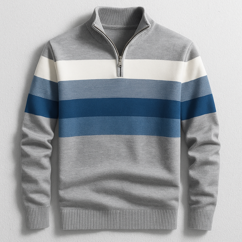 ROSSI ROMA | PULLOVER CON ZIP PER UOMO