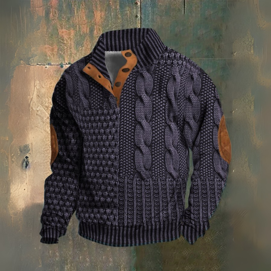 ROSSI ROMA | FELPA CON COLLO ALTO CASULA