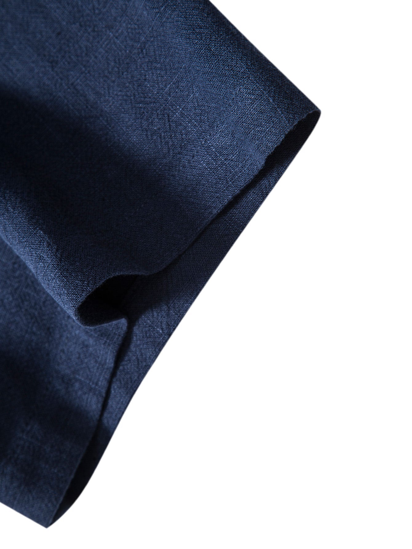 CAMICIA IN MISTO LINO E RAYON CON BOTTONI & PANTALONI IN LINO A GAMBA DRITTA