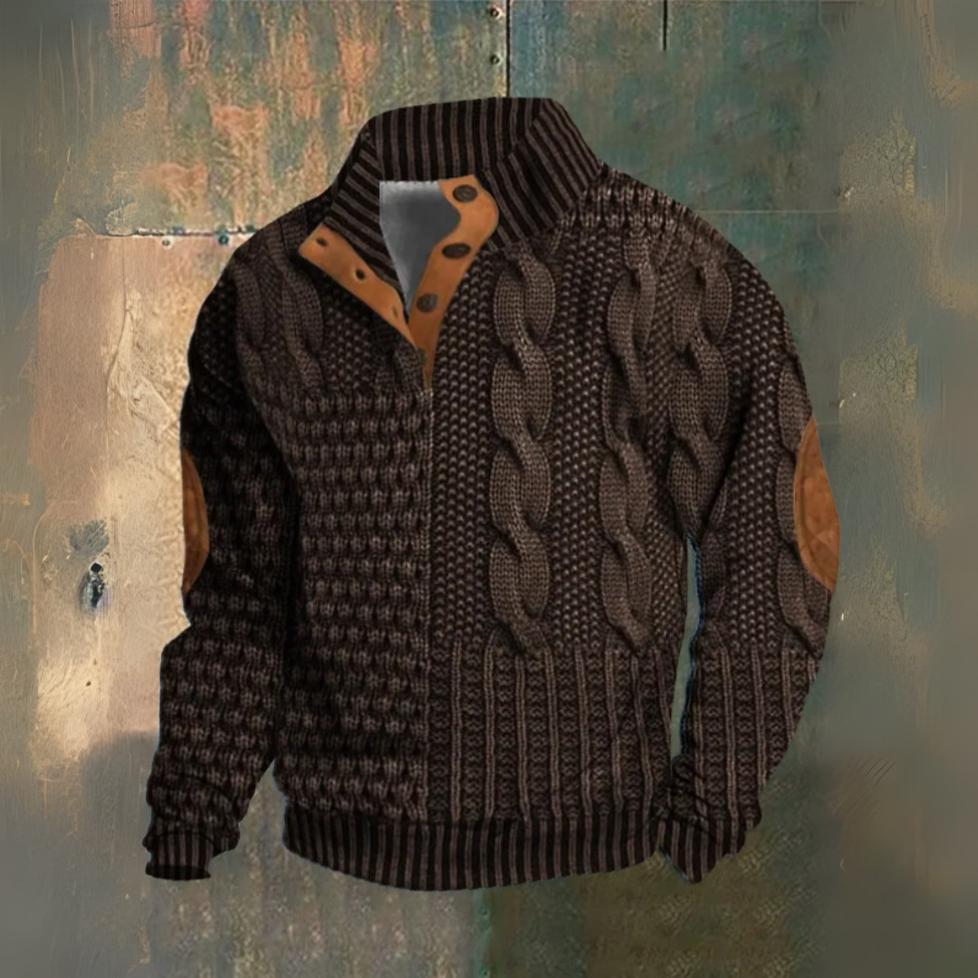 ROSSI ROMA | FELPA CON COLLO ALTO CASULA