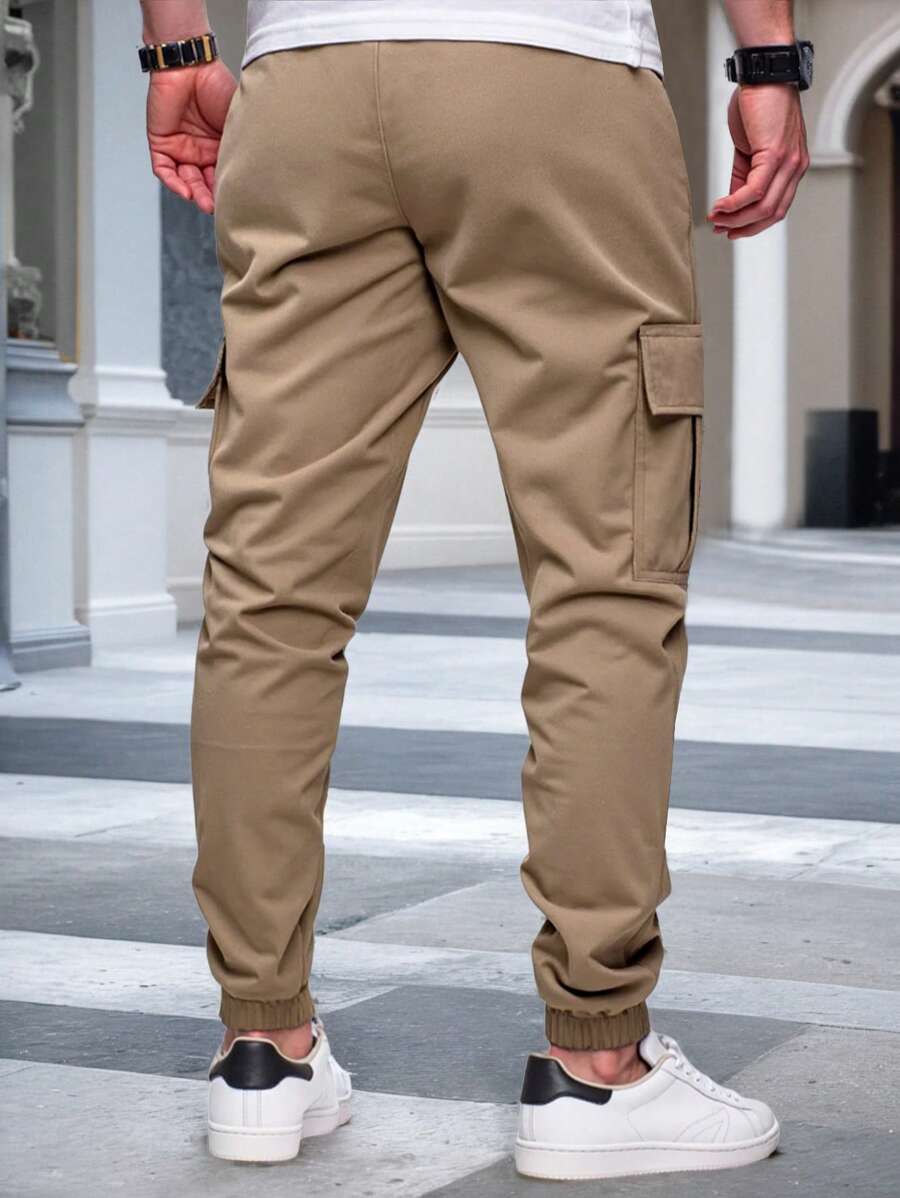 RICCARDO | JOGGER CARGO LEGGERI CON TASCHE