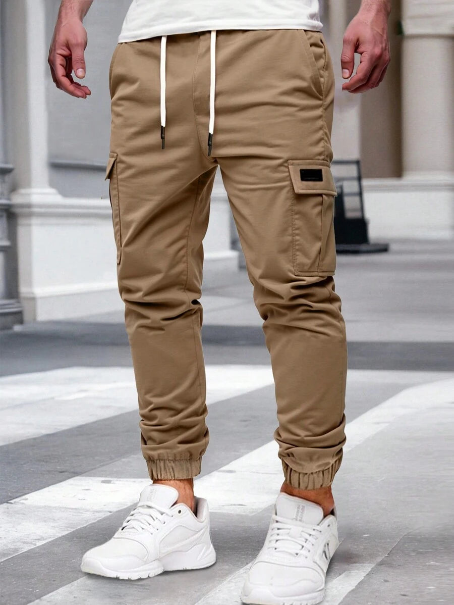 RICCARDO | JOGGER CARGO LEGGERI CON TASCHE