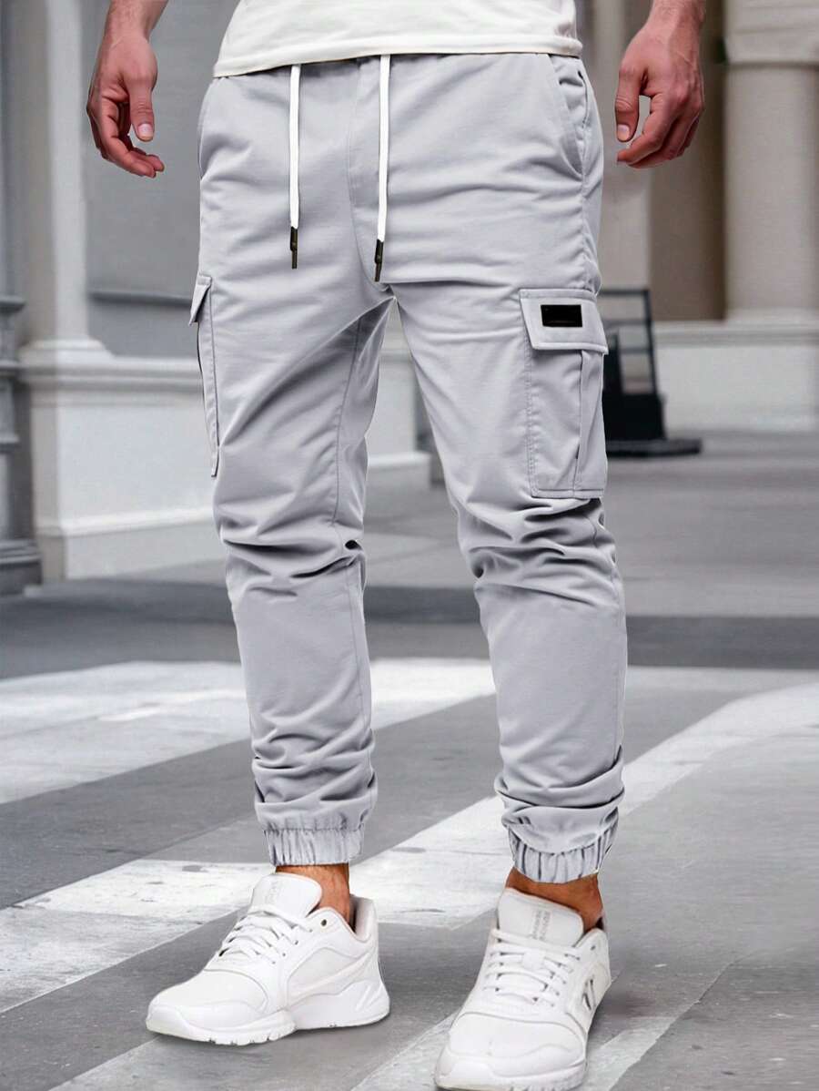 RICCARDO | JOGGER CARGO LEGGERI CON TASCHE