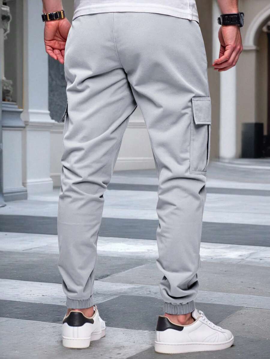 RICCARDO | JOGGER CARGO LEGGERI CON TASCHE