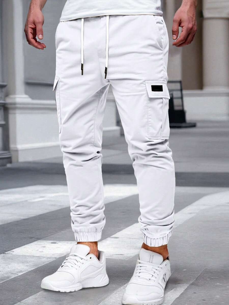 RICCARDO | JOGGER CARGO LEGGERI CON TASCHE