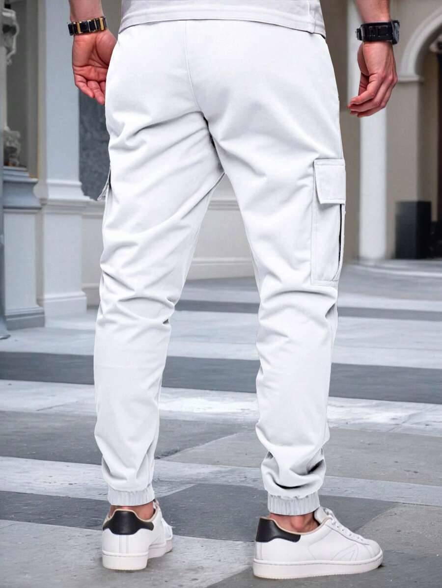 RICCARDO | JOGGER CARGO LEGGERI CON TASCHE