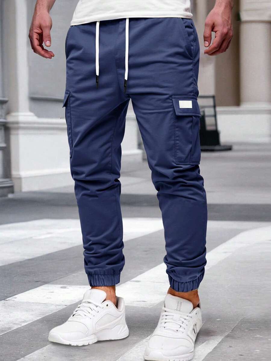RICCARDO | JOGGER CARGO LEGGERI CON TASCHE