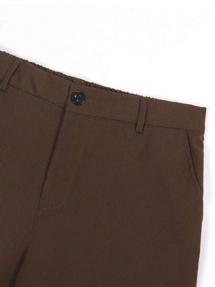 PANTALONI IN LINO CON TASCHE