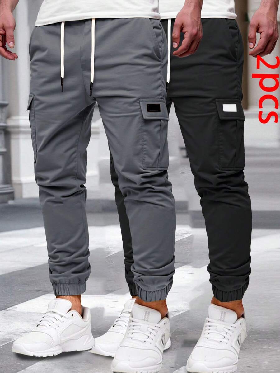 RICCARDO | JOGGER CARGO LEGGERI CON TASCHE