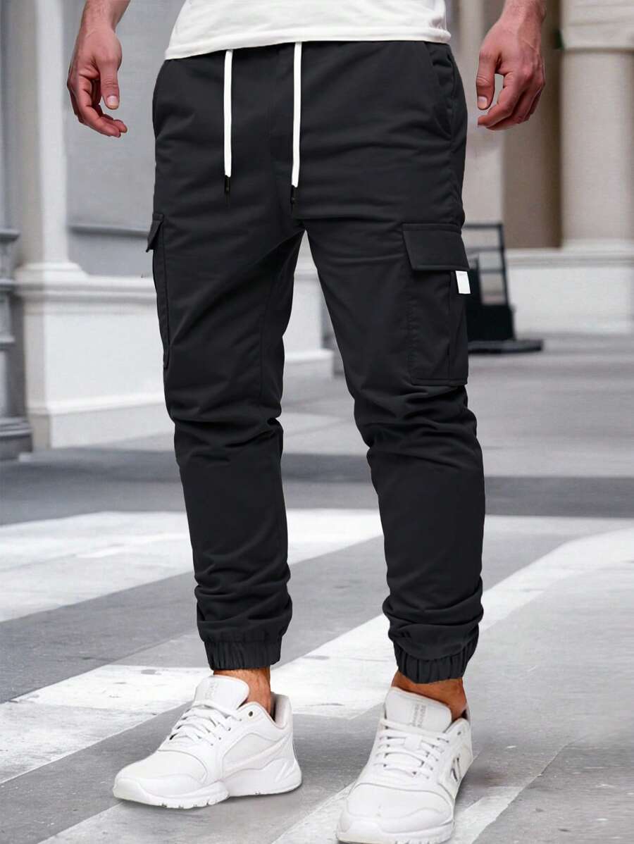 RICCARDO | JOGGER CARGO LEGGERI CON TASCHE