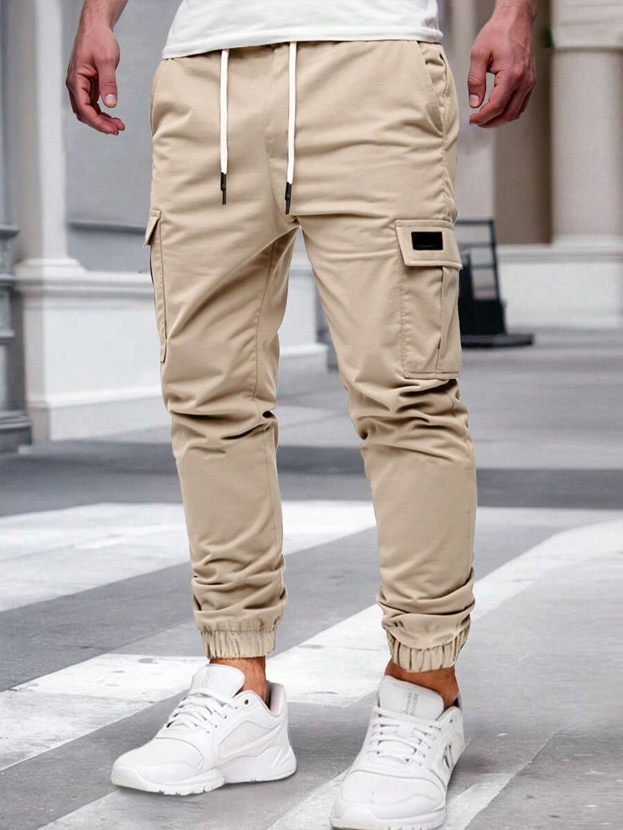 RICCARDO | JOGGER CARGO LEGGERI CON TASCHE