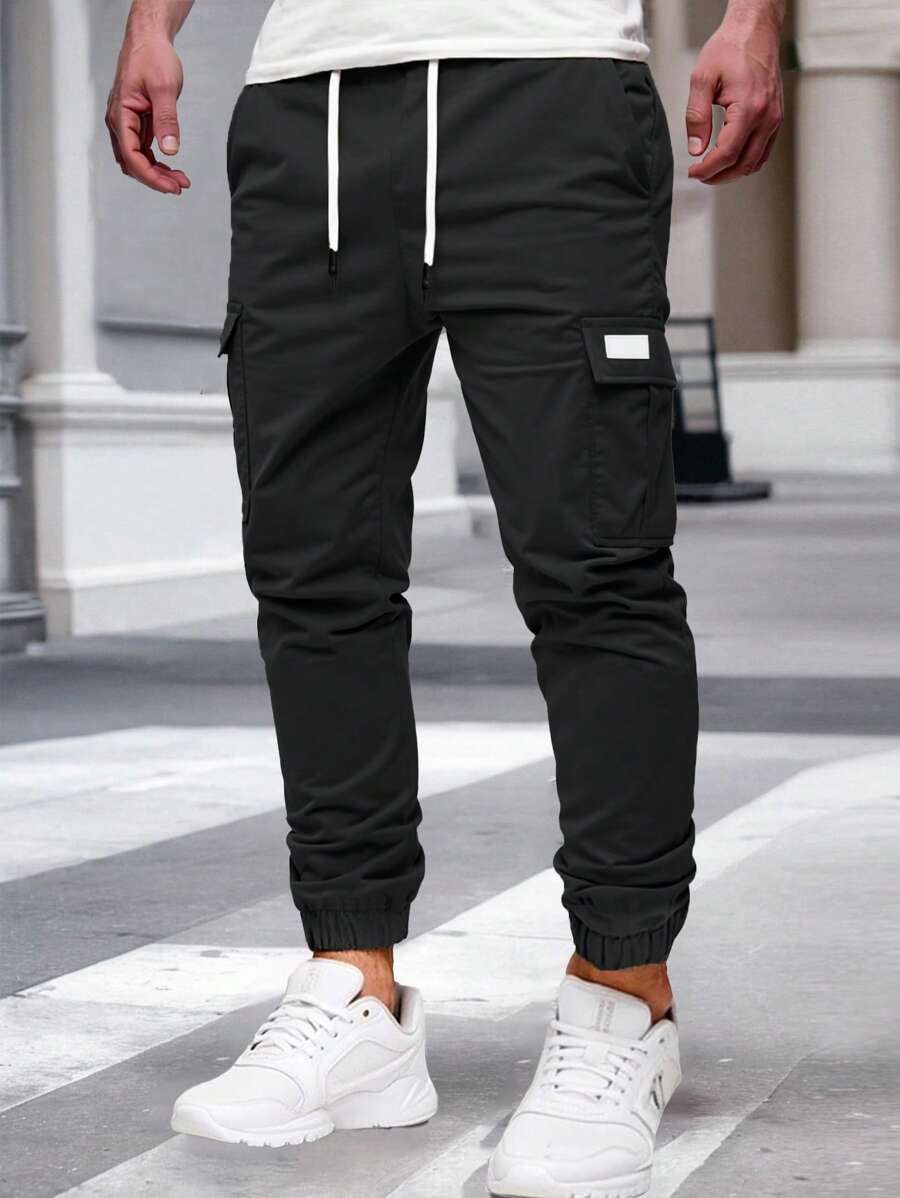 RICCARDO | JOGGER CARGO LEGGERI CON TASCHE