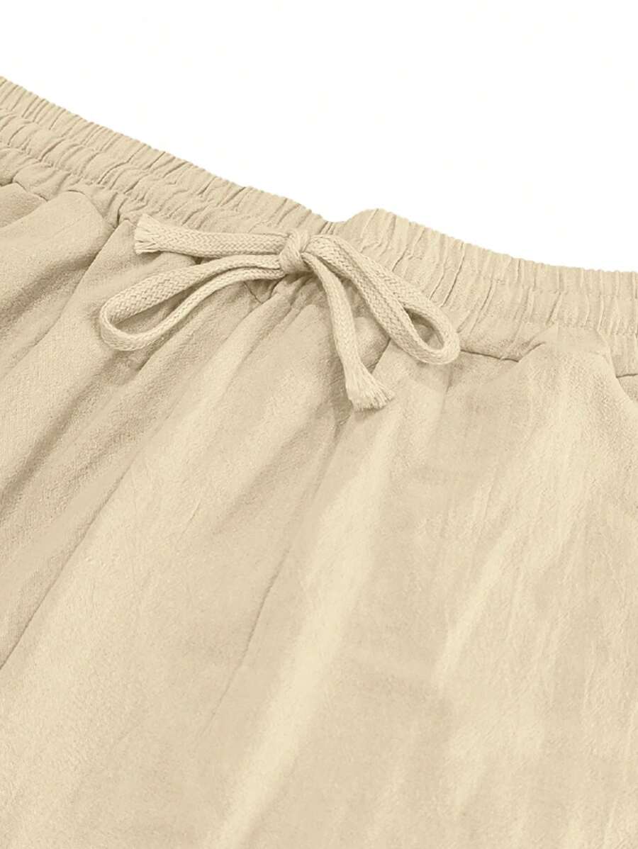 MARCO | PANTALONE LEGGERO IN LINO CON LACCIO