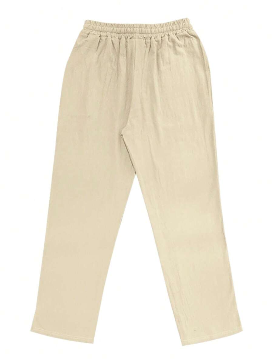 MARCO | PANTALONE LEGGERO IN LINO CON LACCIO