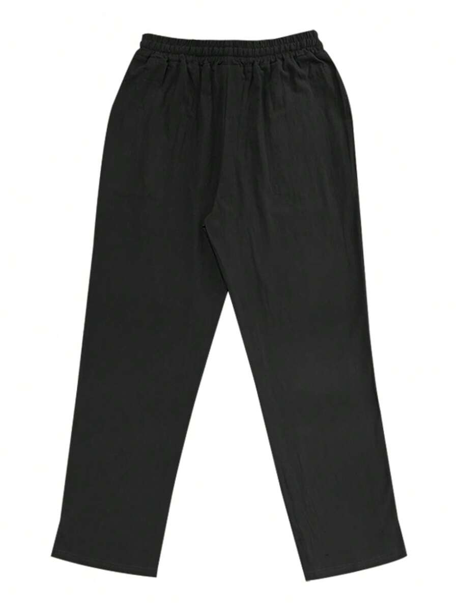 MARCO | PANTALONE LEGGERO IN LINO CON LACCIO