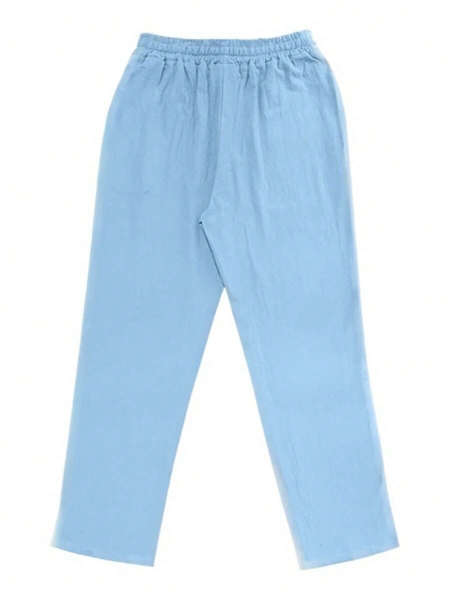 MARCO | PANTALONE LEGGERO IN LINO CON LACCIO