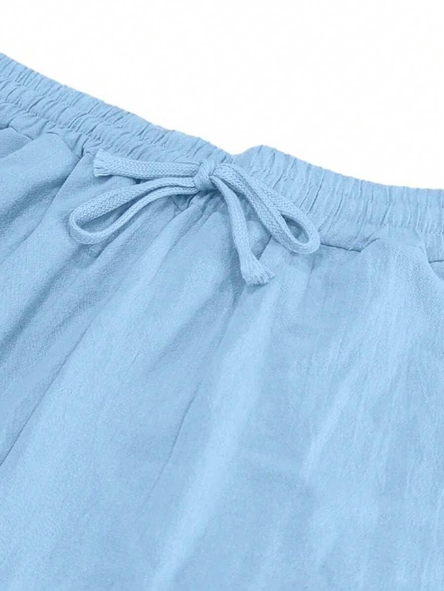 MARCO | PANTALONE LEGGERO IN LINO CON LACCIO