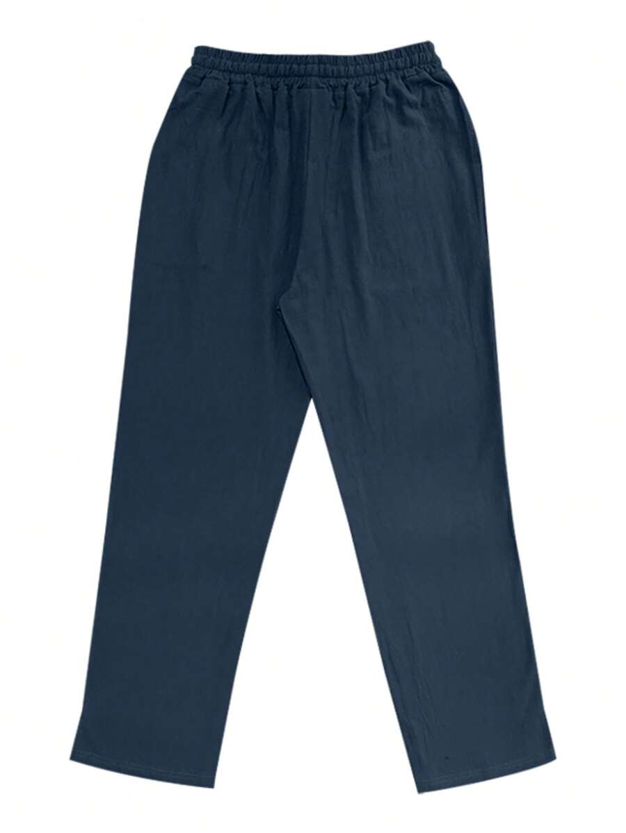 MARCO | PANTALONE LEGGERO IN LINO CON LACCIO