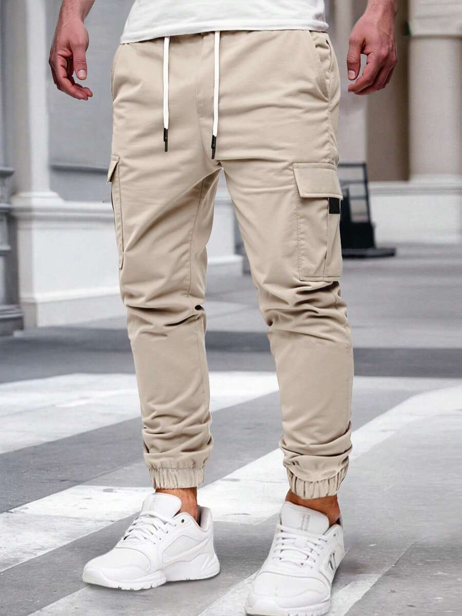 RICCARDO | JOGGER CARGO LEGGERI CON TASCHE