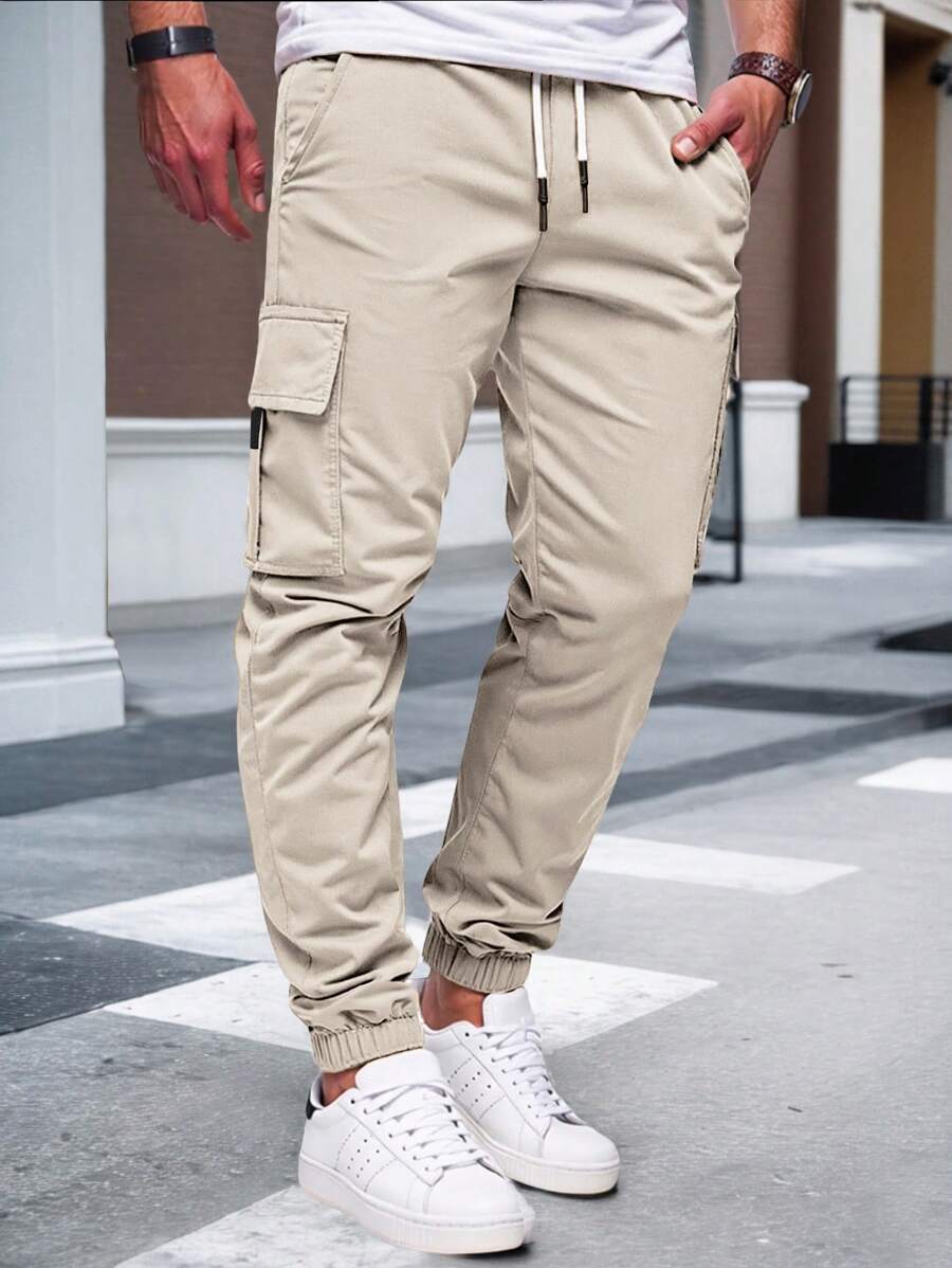 RICCARDO | JOGGER CARGO LEGGERI CON TASCHE