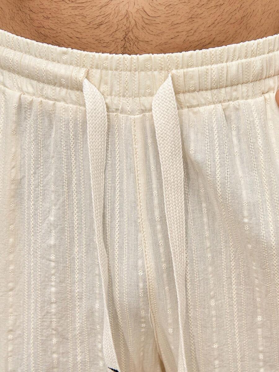 SIMONE  |  PANTALONI CROPPED IN LINO 