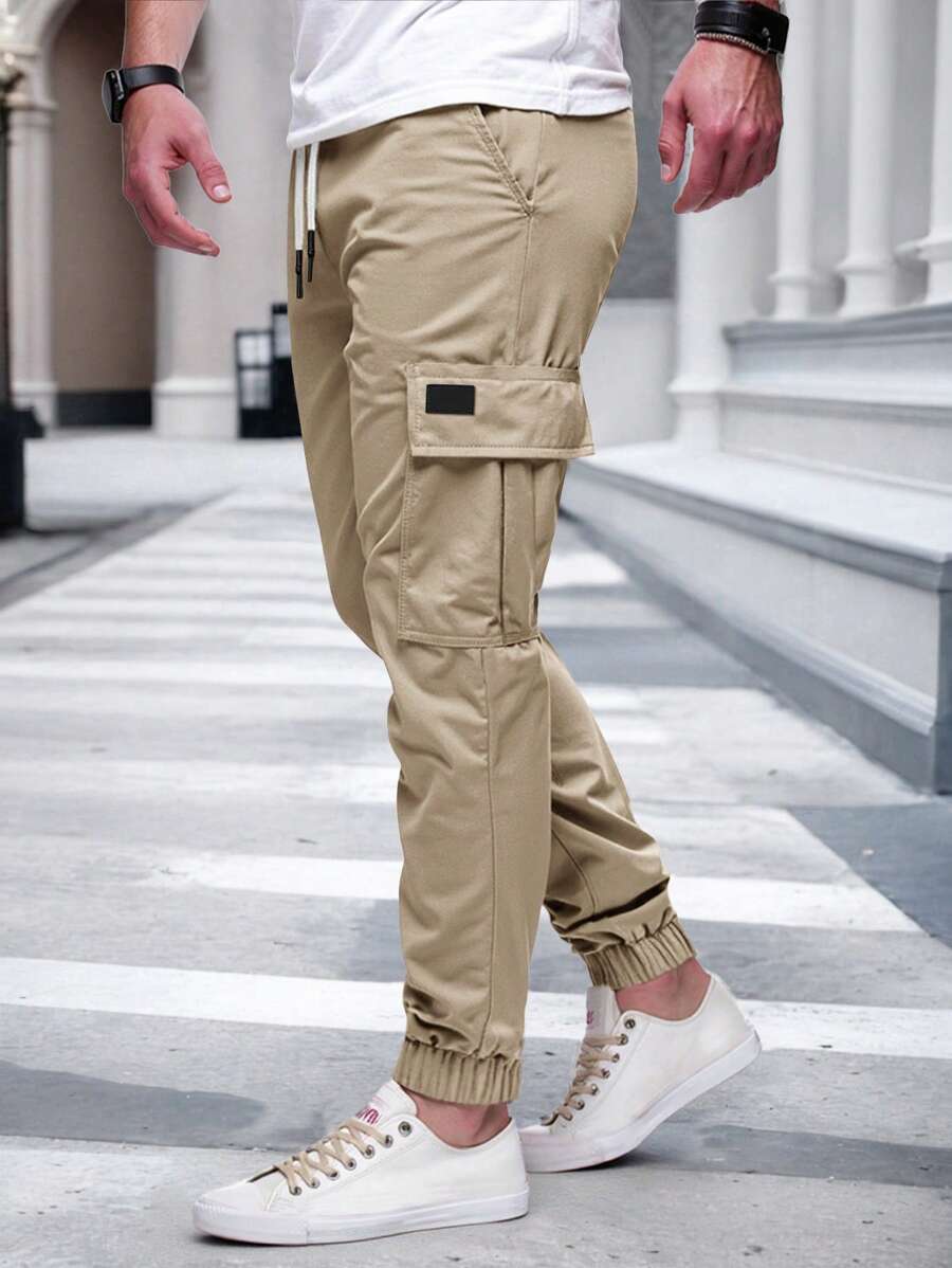 RICCARDO | JOGGER CARGO LEGGERI CON TASCHE
