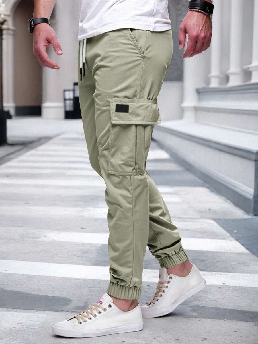 RICCARDO | JOGGER CARGO LEGGERI CON TASCHE