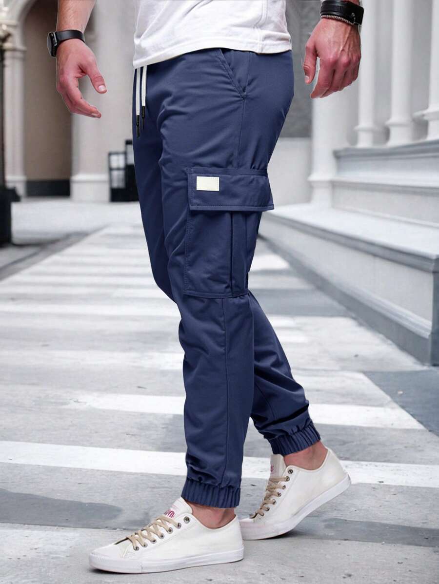 RICCARDO | JOGGER CARGO LEGGERI CON TASCHE